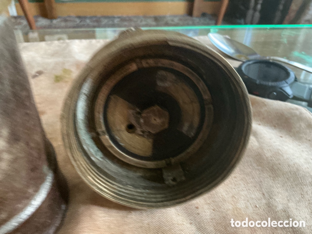 Antig&uuml;edades: L&aacute;mpara minero antigua - Foto 5