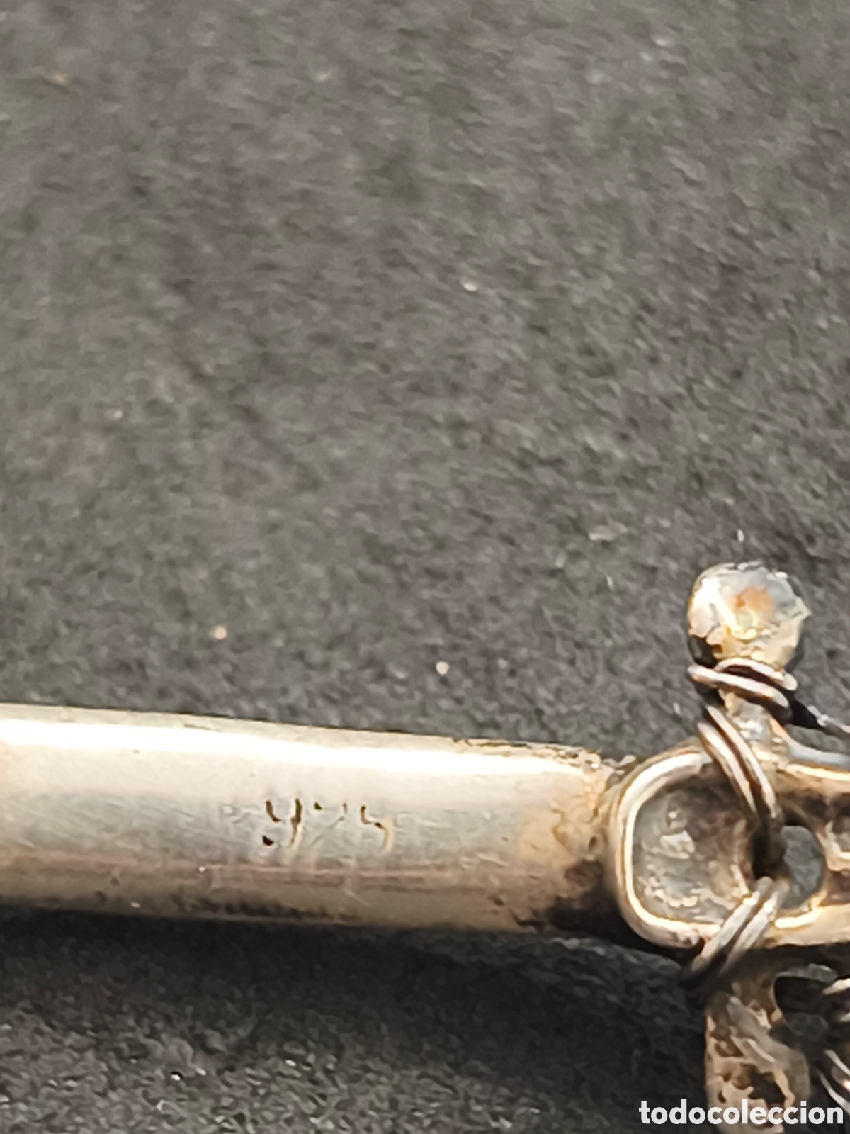 Antig&uuml;edades: Viol&iacute;n en plata 925 miniatura 7cm - Foto 4