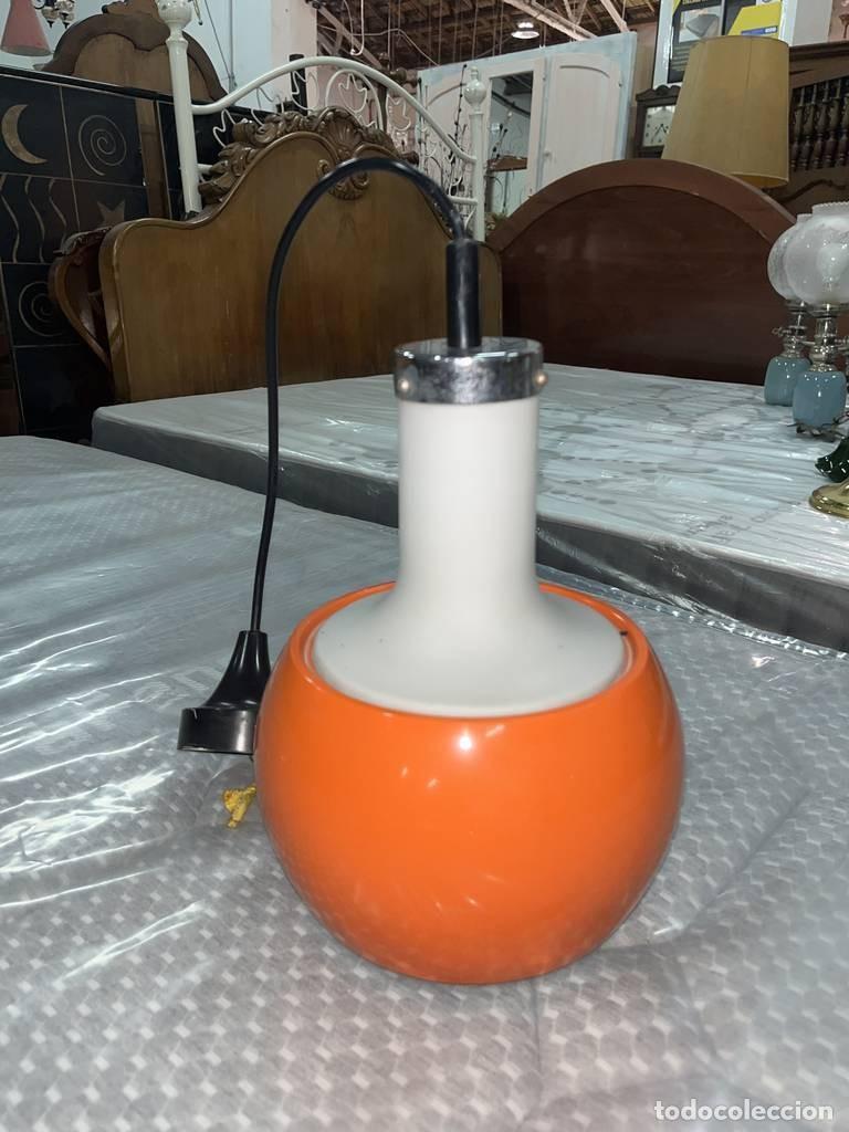 Antig&uuml;edades: L&Aacute;MPARA DE TECHO VINTAGE - Foto 3