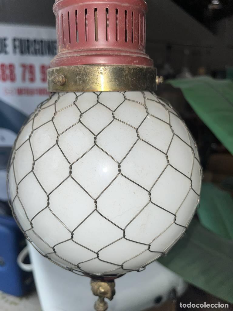 Antig&uuml;edades: L&Aacute;MPARA DE TECHO VINTAGE - Foto 6
