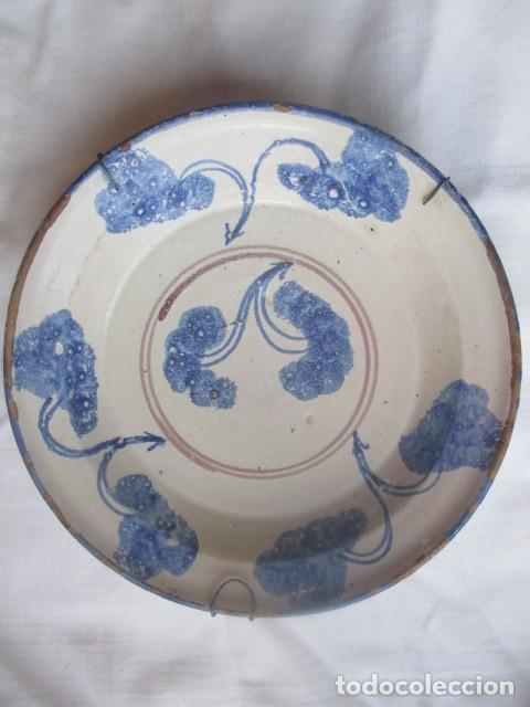 Antig&uuml;edades: Plato de cer&aacute;mica del S. XIX
