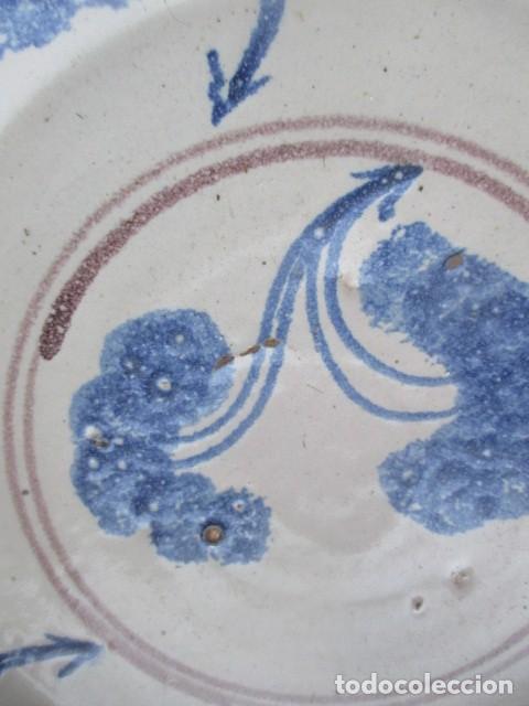 Antig&uuml;edades: Plato de cer&aacute;mica del S. XIX - Foto 2