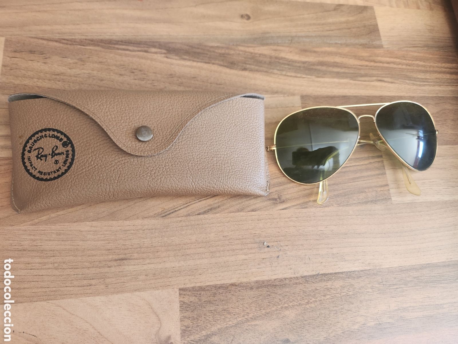Antiquit&eacute;s: Gafas de sol Ray Ban originales de &eacute;poca y en buen estado