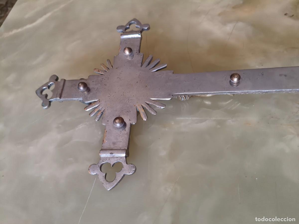 Antig&uuml;edades: CRUCIFIJO ANTIGUO EN BRONCE - Foto 8