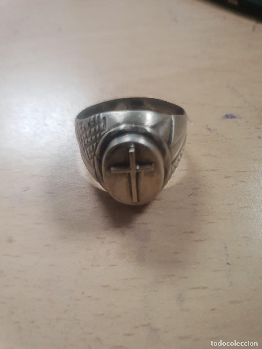 Antig&uuml;edades: Anillo de cura o sacerdote de plata