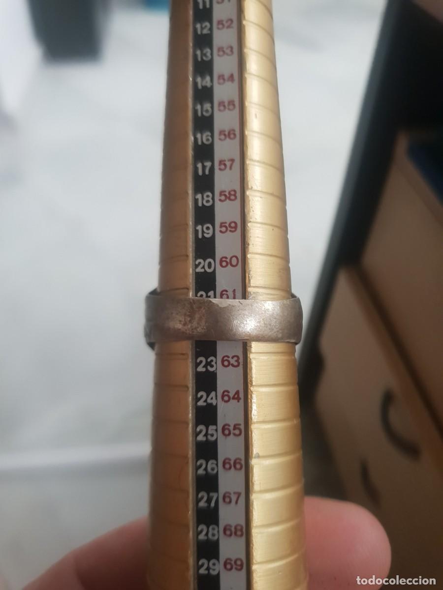 Antig&uuml;edades: Anillo de cura o sacerdote de plata - Foto 4