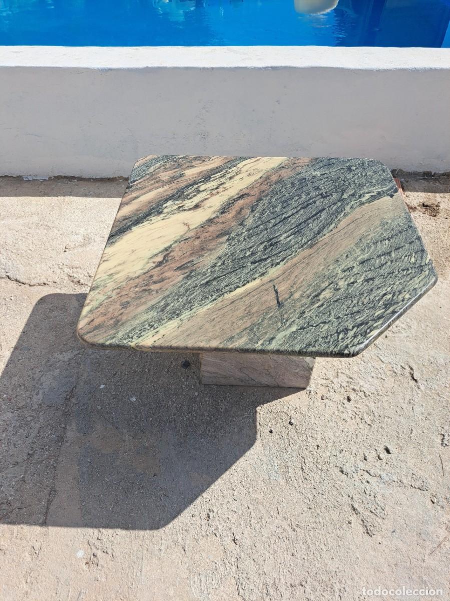 Oggetti Antichi: mesa de m&aacute;rmol, de centro, diversos colores y jaspeado.