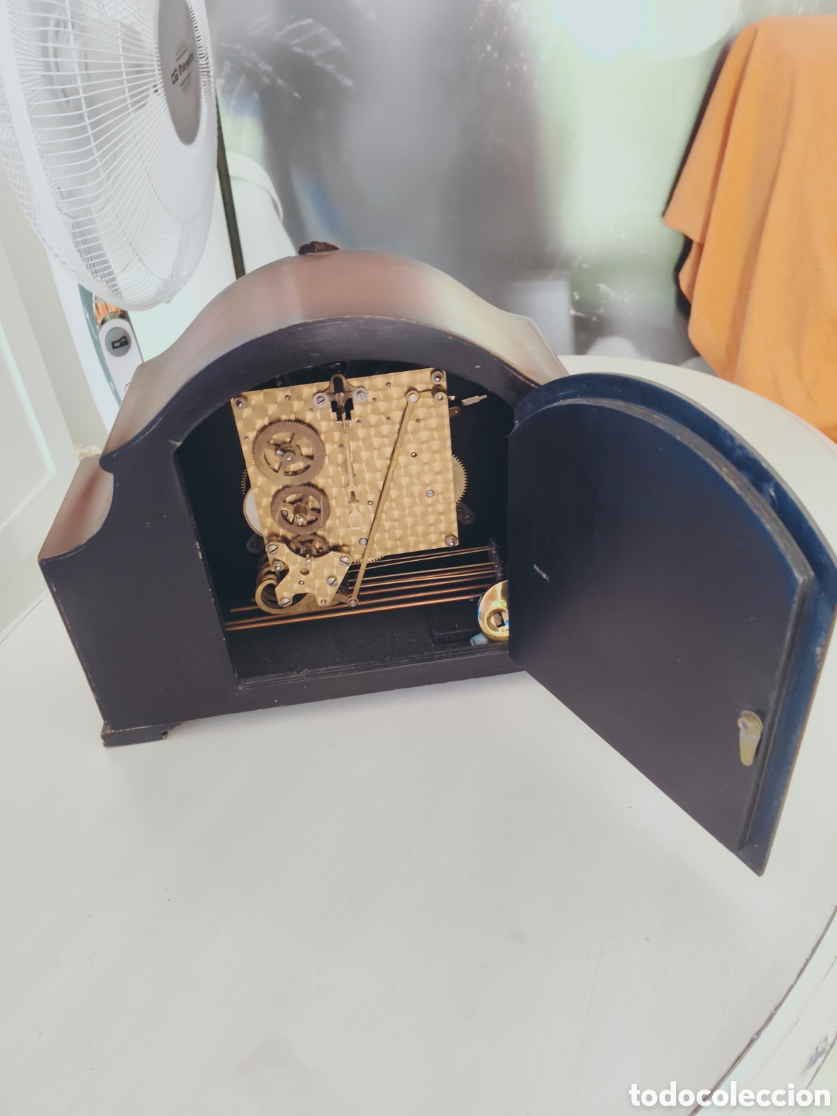 Antig&uuml;edades: Reloj de chimenea antiguo - Foto 2