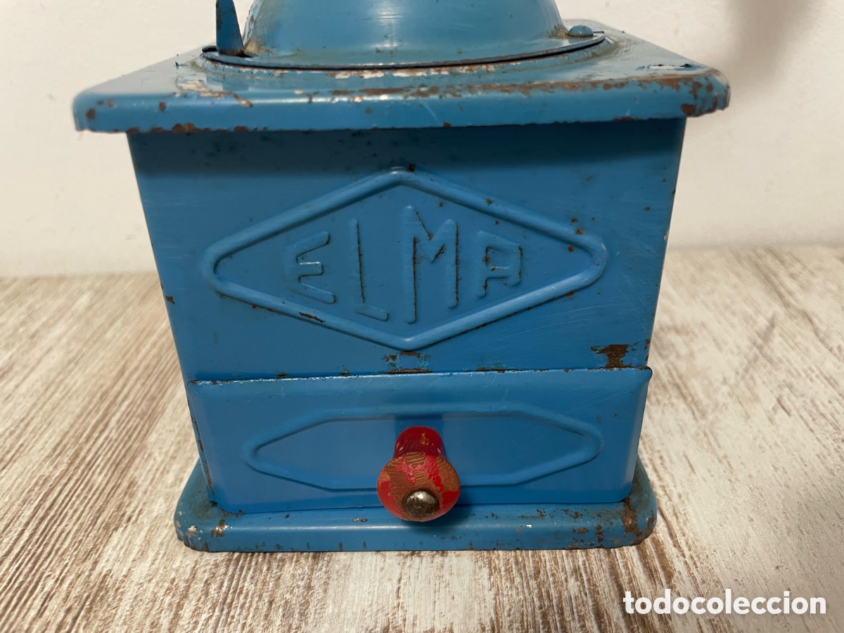 Antig&uuml;edades: MOLINILLO CAF&Eacute; ELMA AZUL - Foto 3