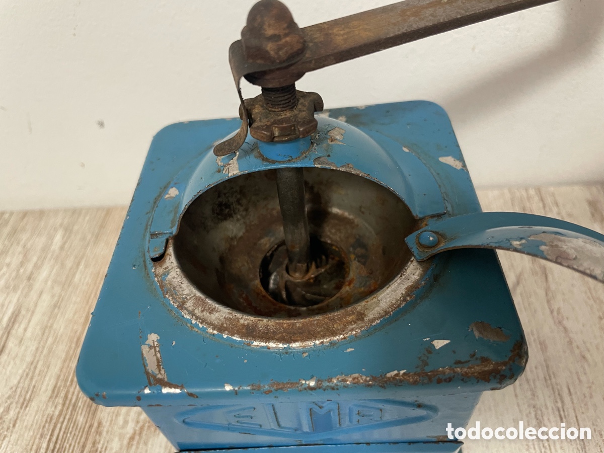 Antig&uuml;edades: MOLINILLO CAF&Eacute; ELMA AZUL - Foto 4