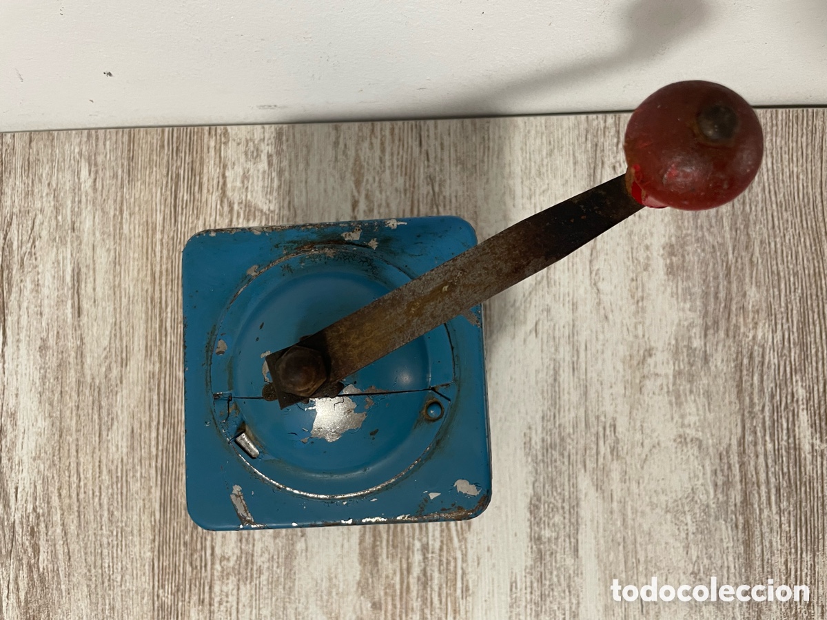 Antig&uuml;edades: MOLINILLO CAF&Eacute; ELMA AZUL - Foto 5