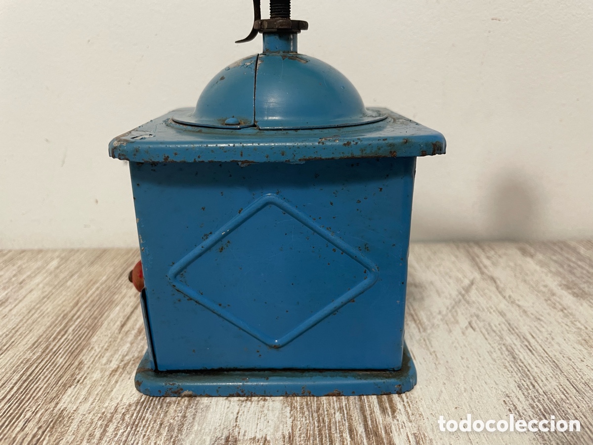 Antig&uuml;edades: MOLINILLO CAF&Eacute; ELMA AZUL - Foto 6