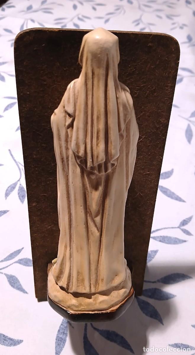 Antig&uuml;edades: Figura de la Virgen Mar&iacute;a - Foto 2