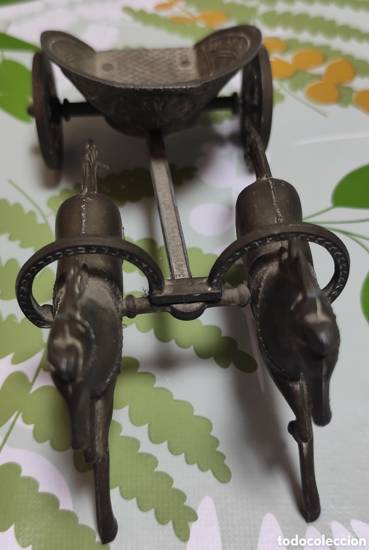 Antig&uuml;edades: Antigua Biga Romanabde bronce - Foto 3