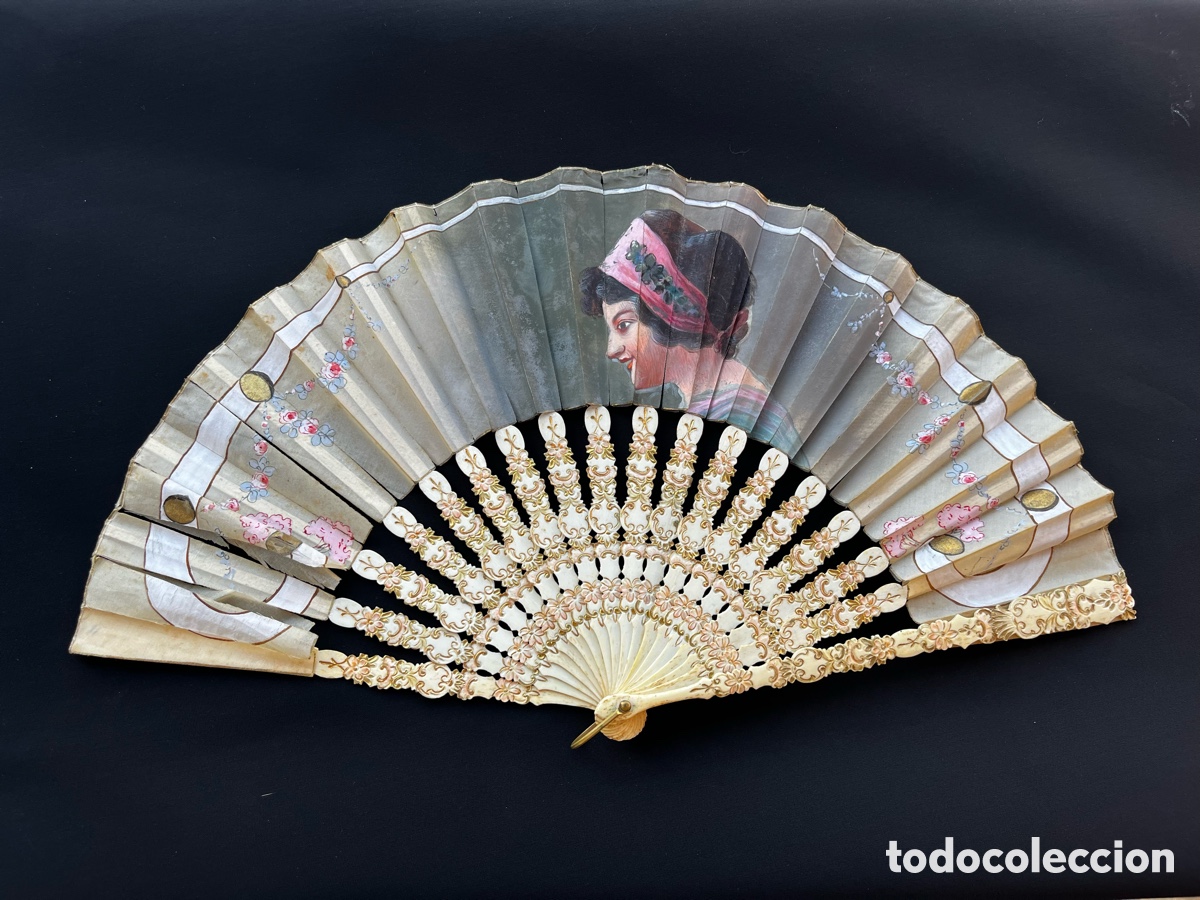 Antiquit&eacute;s: Antiguo abanico modernista