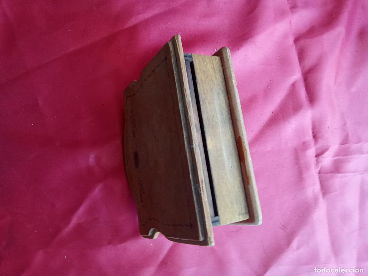 Antig&uuml;edades: Caja de madera estilo vintage V.6 - Foto 4