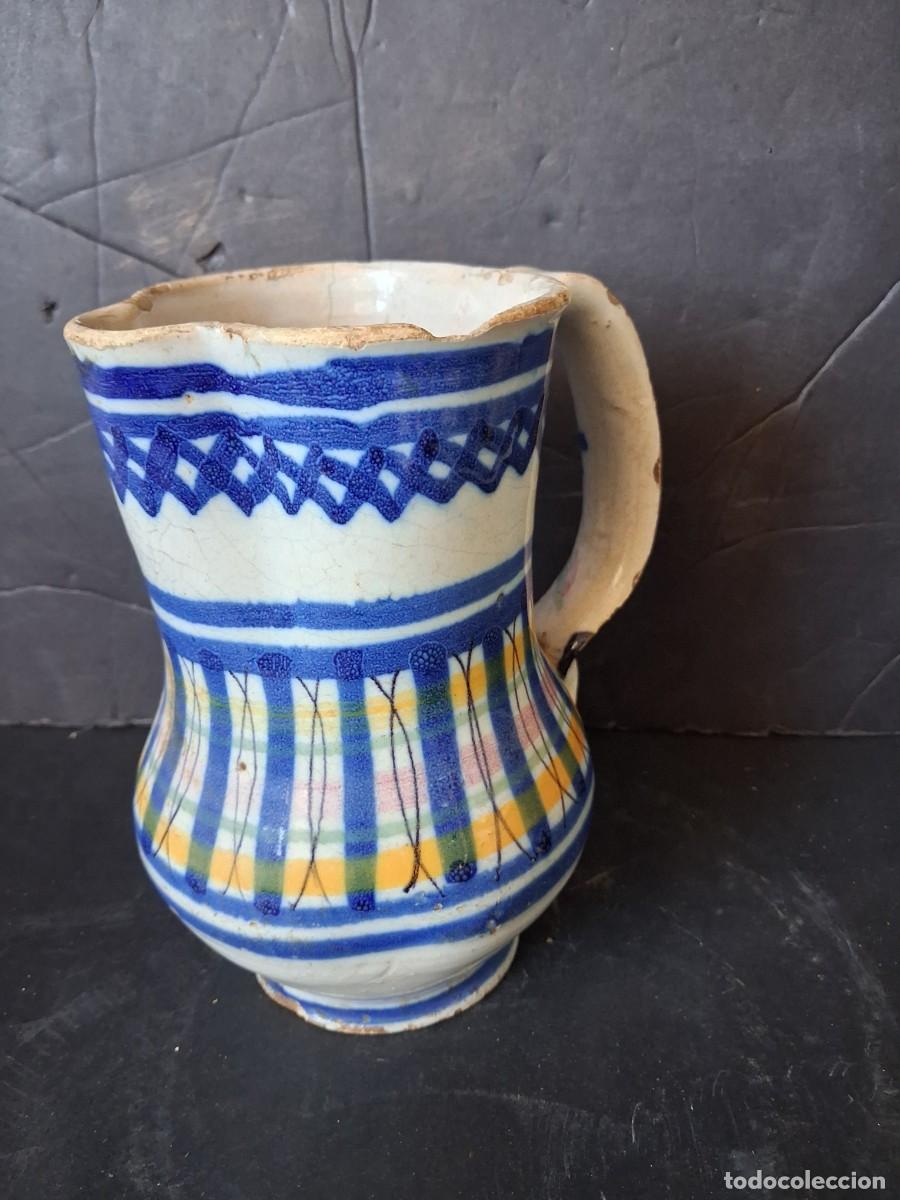 Antiques: Jarra de ceramica de Manises S.XIX