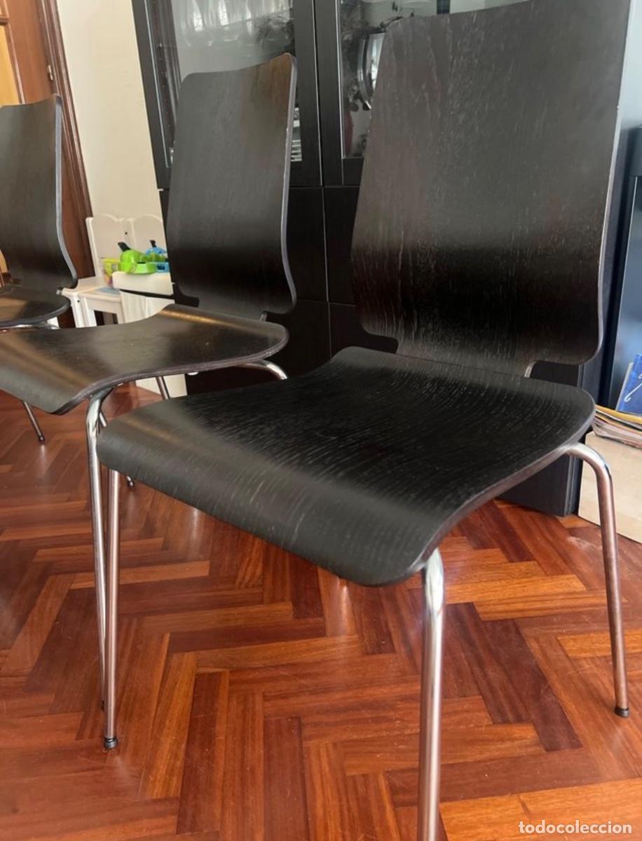Antig&uuml;edades: 6 sillas Gilbert dise&ntilde;o Carina Bengs