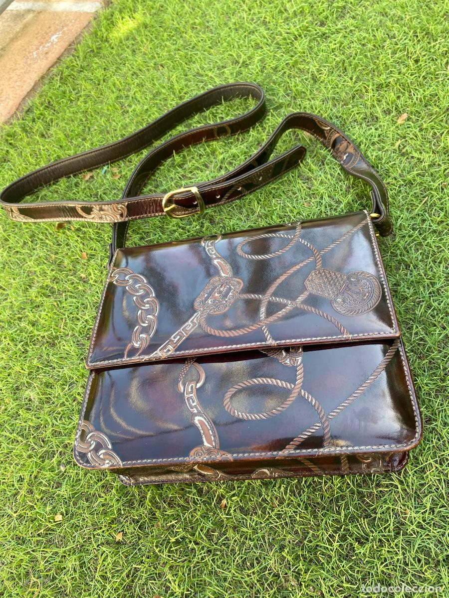 Antig&uuml;edades: Bolso antiguo de hombro - Foto 6