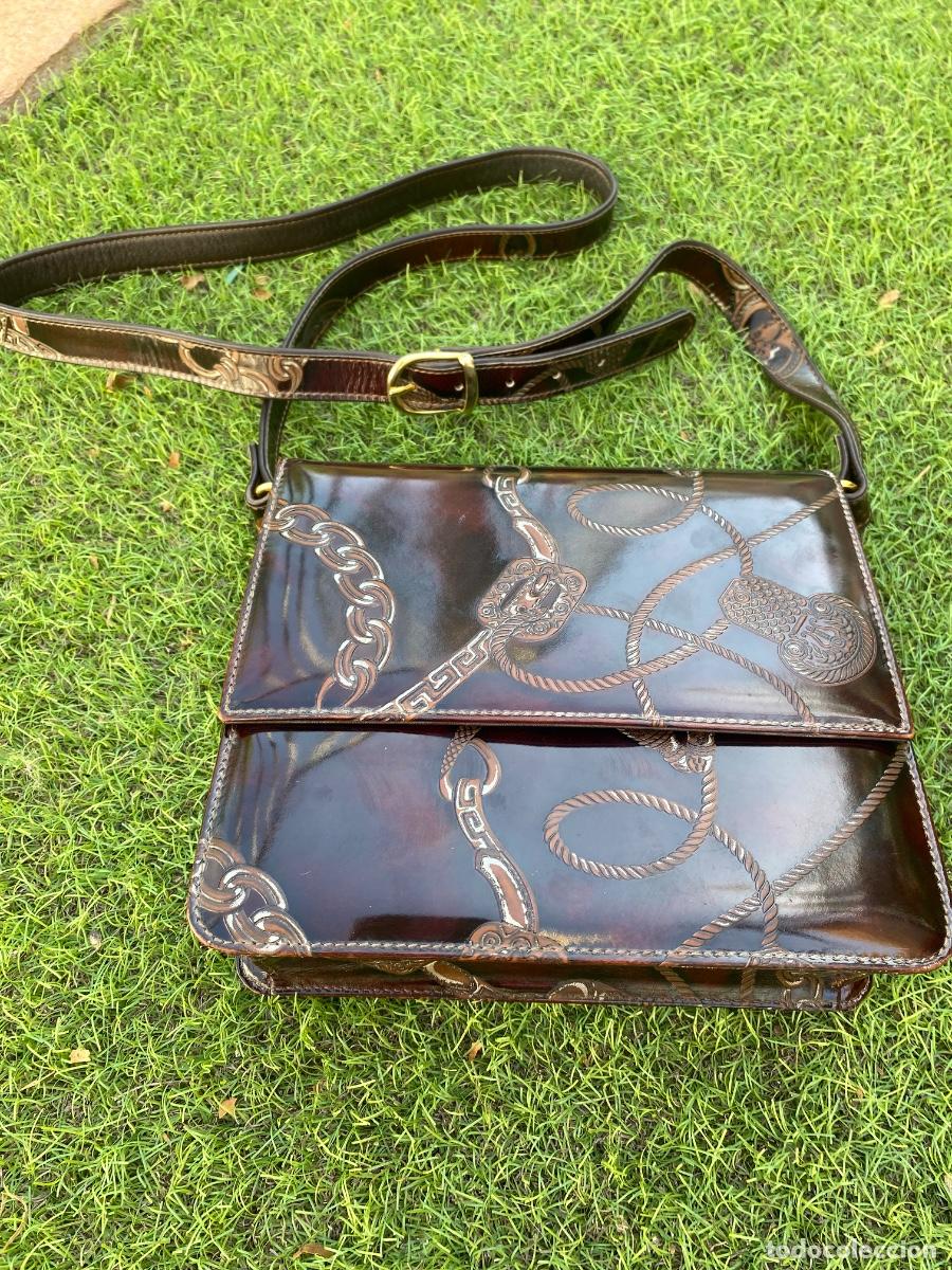 Antig&uuml;edades: Bolso antiguo de hombro - Foto 8