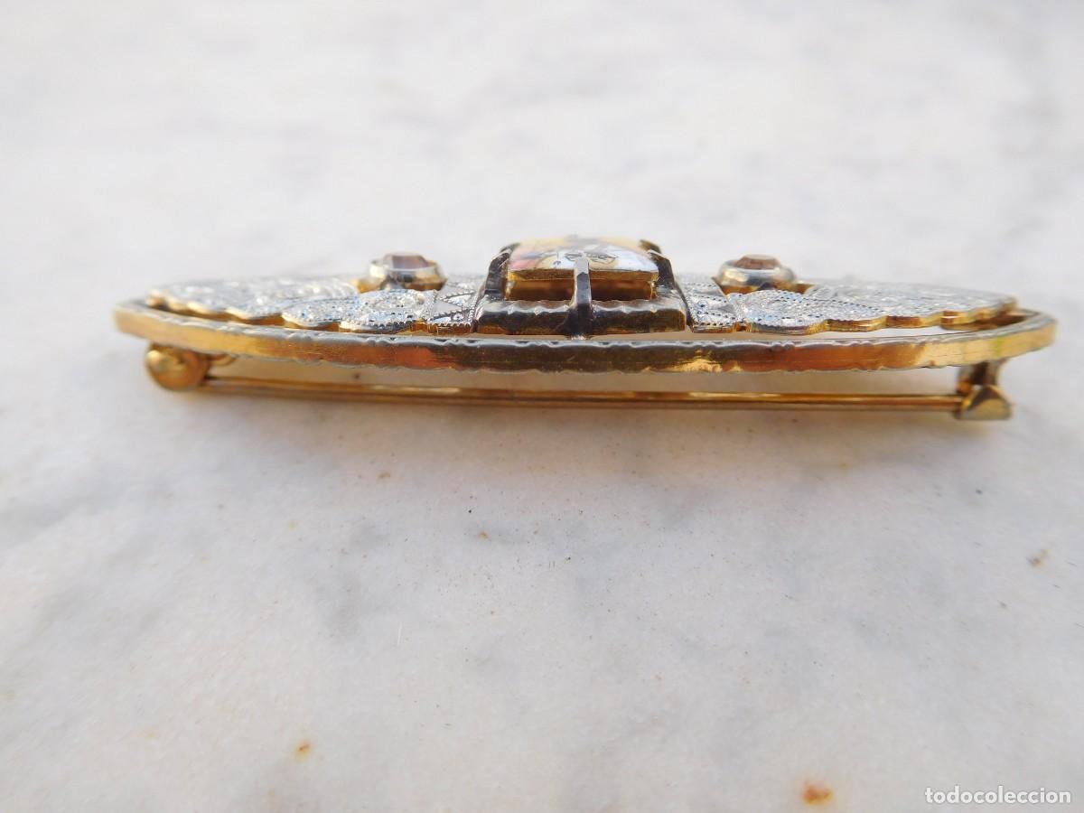 Antig&uuml;edades: Broche antiguo N.S. de Montserrat - Foto 4
