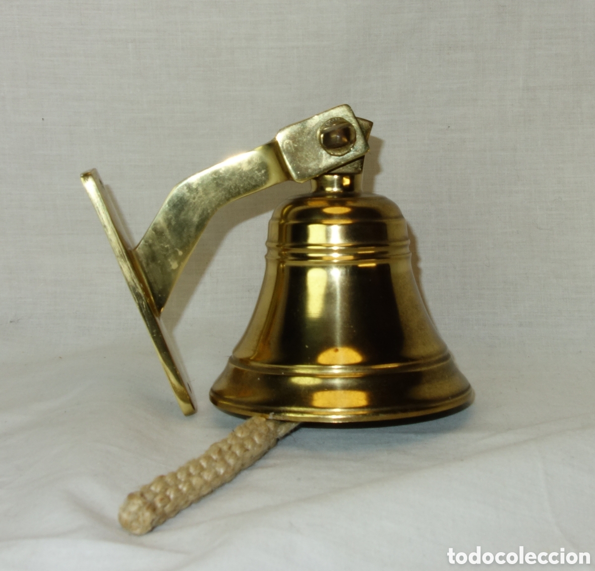 Antig&uuml;edades: Campana naval de bronce o lat&oacute;n - Foto 3