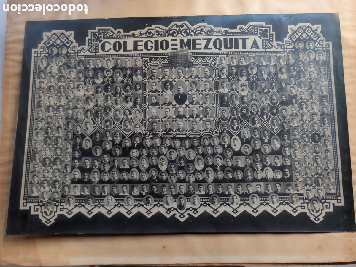 Antig&uuml;edades: Orla Escolar - Colegio Mezquita (Vigo) - Segunda Rep&uacute;blica c. 1931-1936 - 61 cm