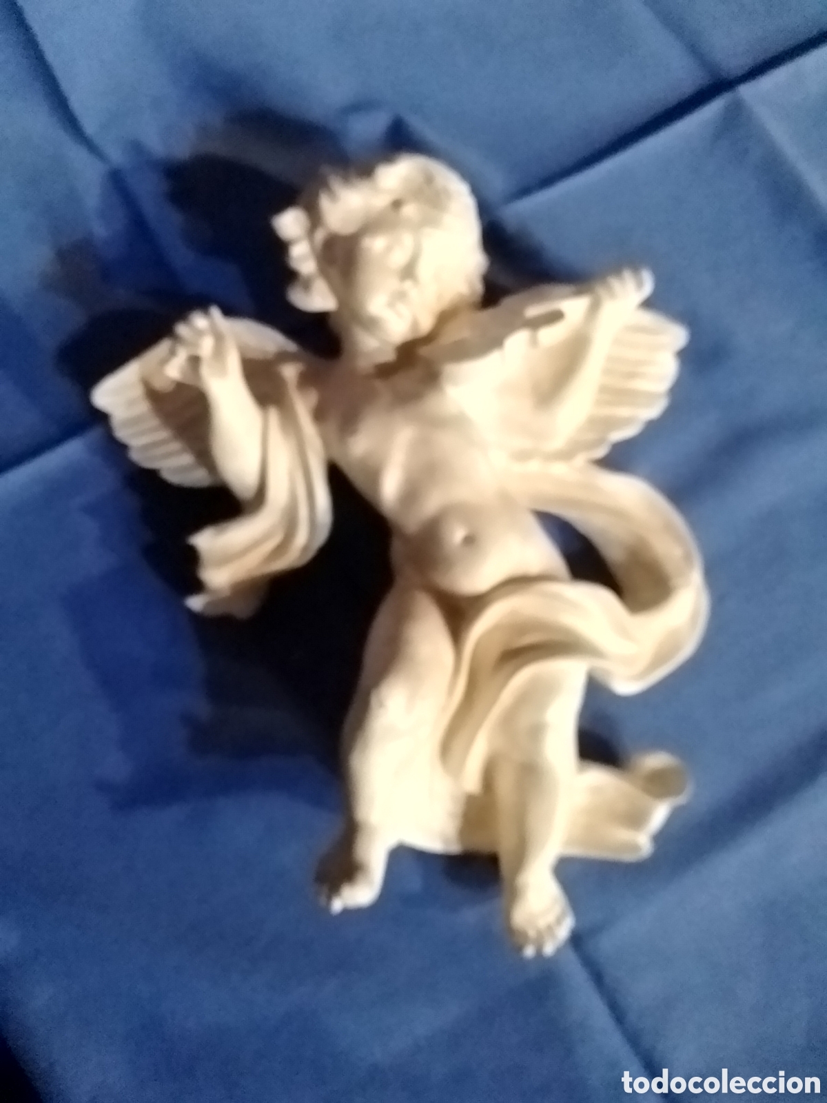 Antig&uuml;edades: Angelito de porcelana