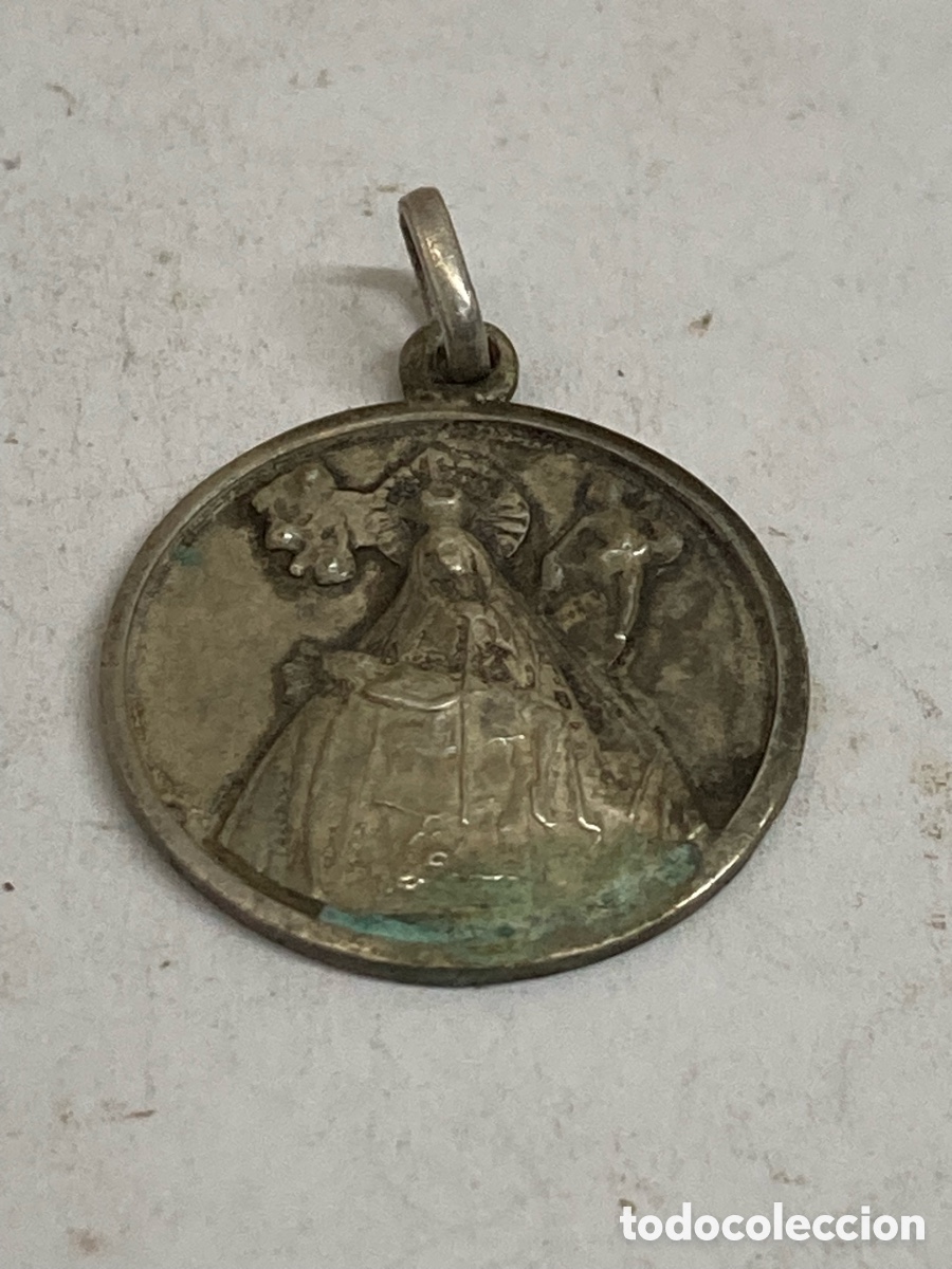 Antig&uuml;edades: Medalla de plata religiosa C639