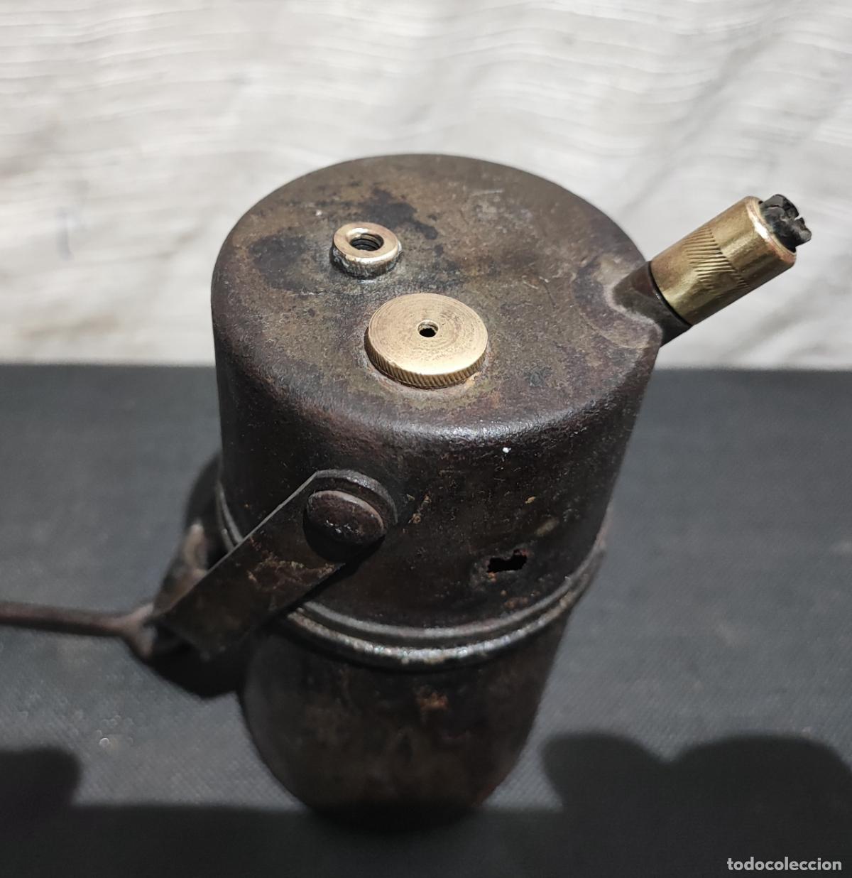 Antig&uuml;edades: LUZ DE CARBURO, HIERRO Y LATON - Foto 3