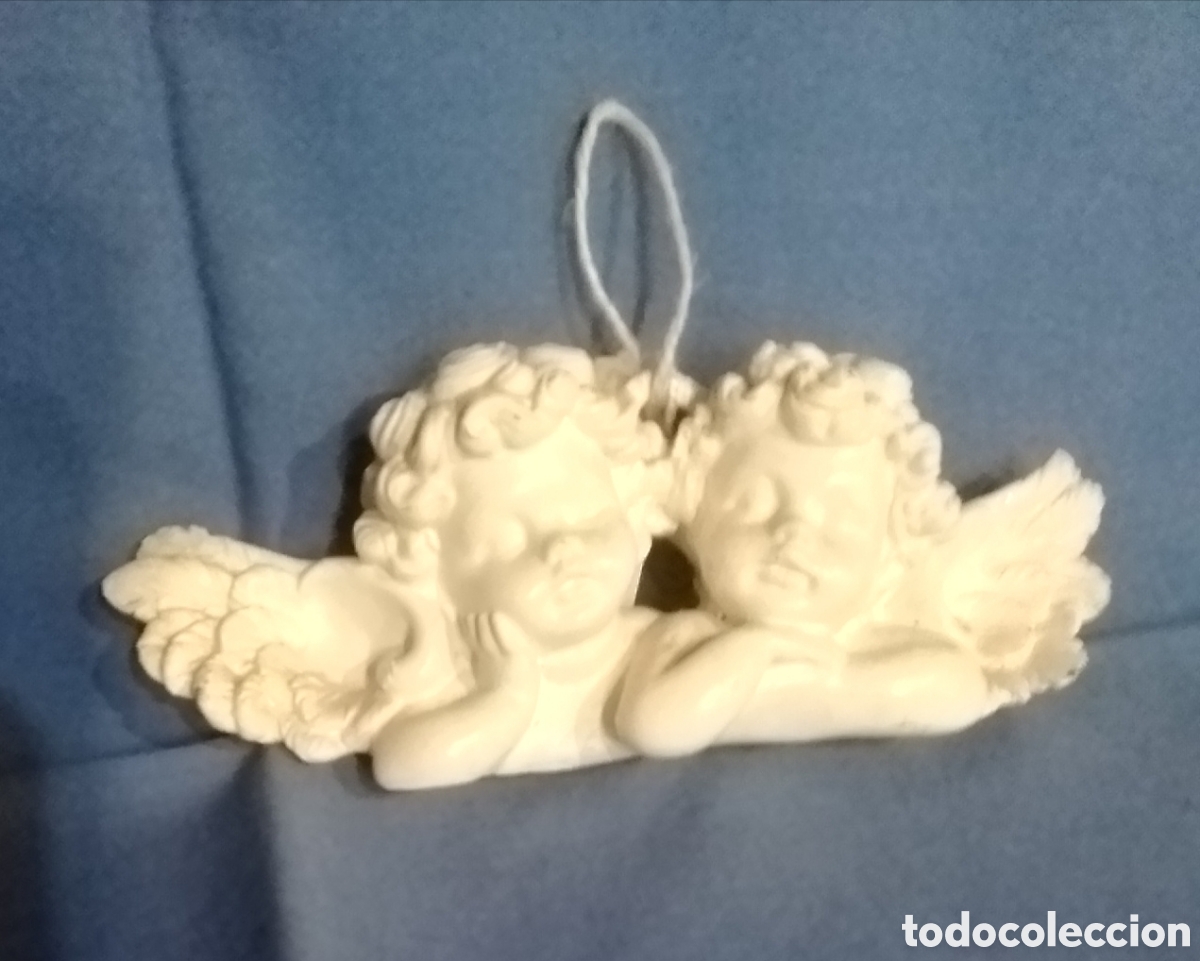 Antig&uuml;edades: Figura Angelito de resina