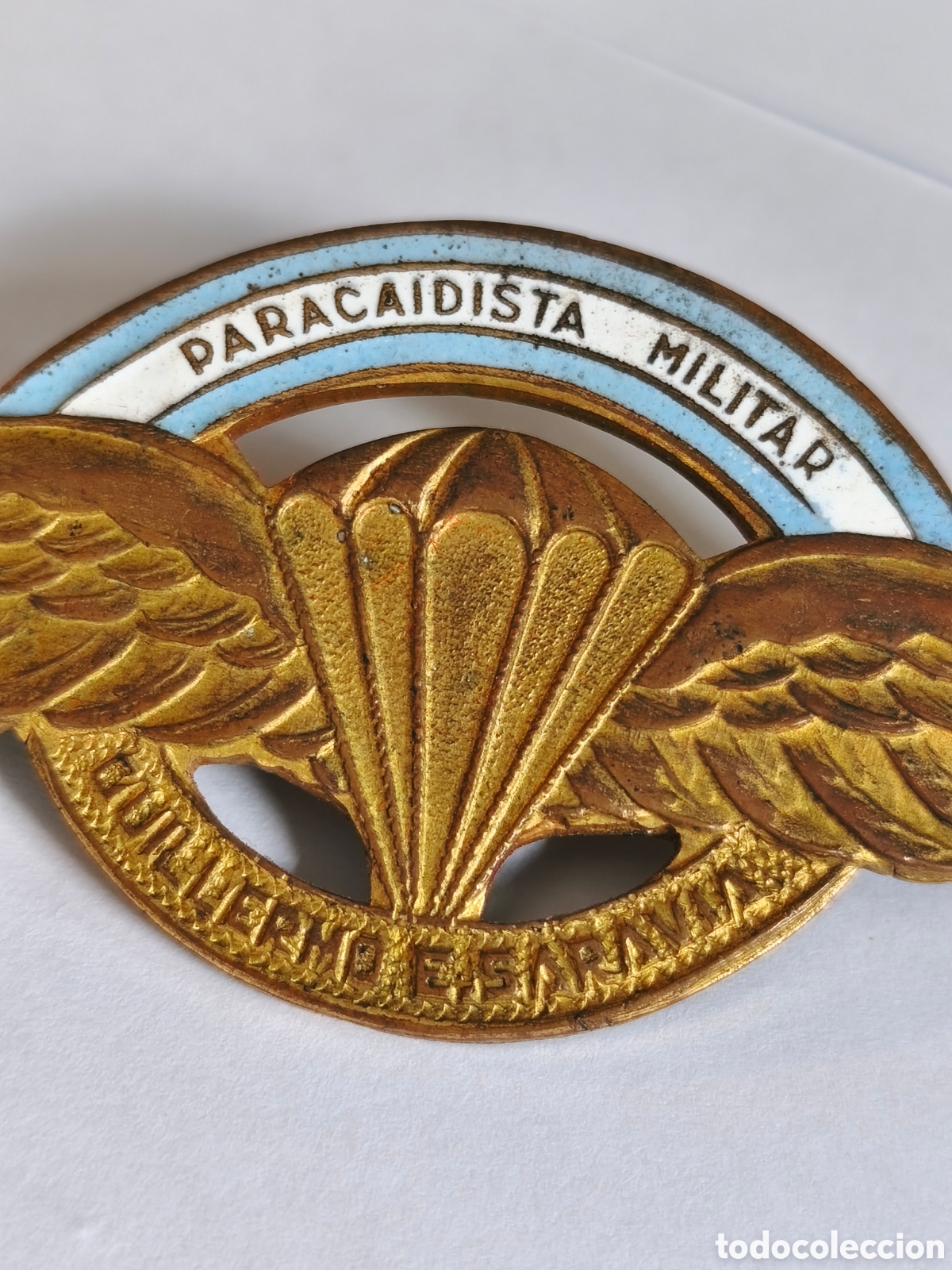 Antig&uuml;edades: Insignia paracaidista militar brevet