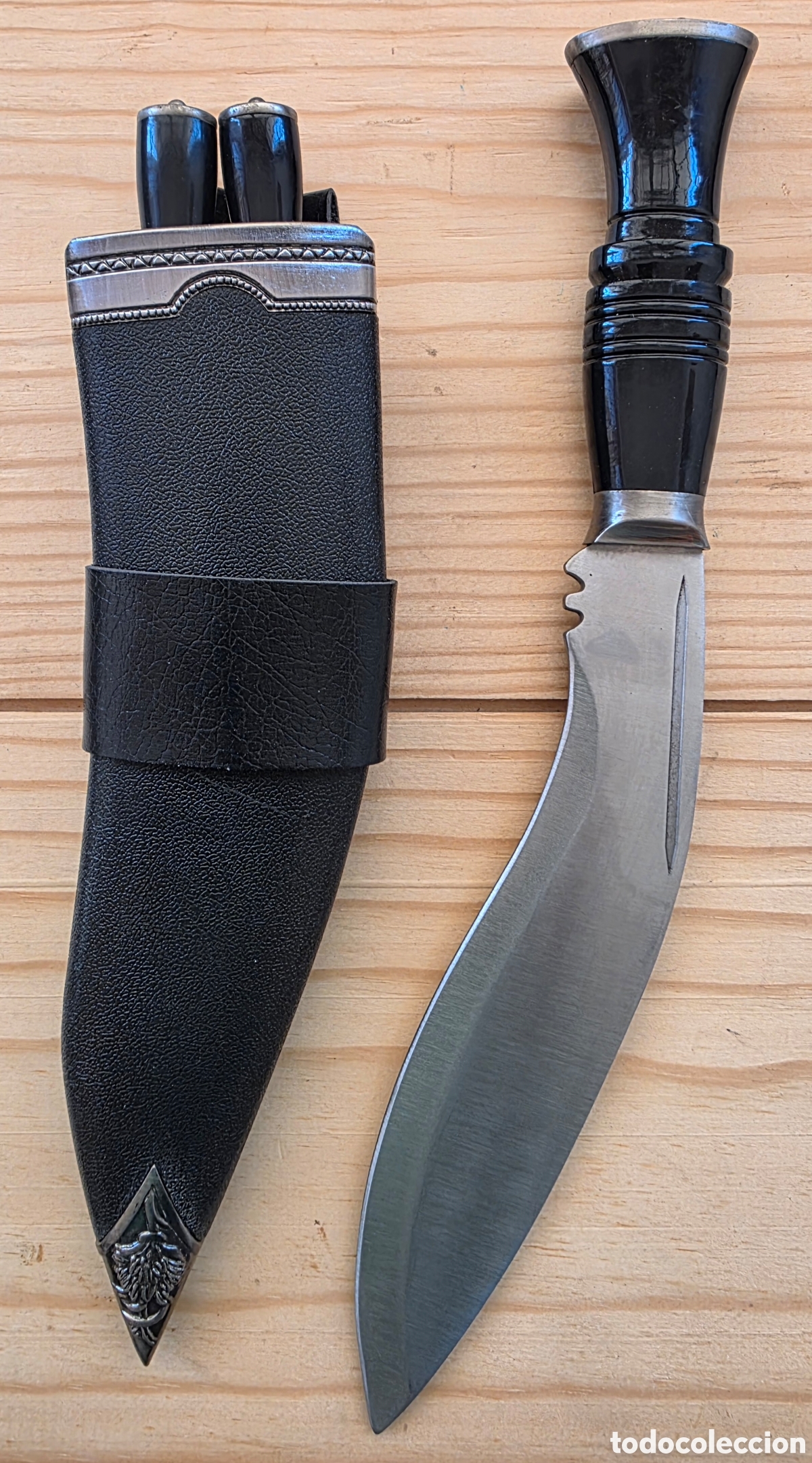 Antig&uuml;edades: ANTIGUO KUKRI LION HEAD GURKHA INDIA &ndash; CABEZA DE LE&Oacute;N &ndash; KARDA CHAKMAK &ndash; CUCHILLO