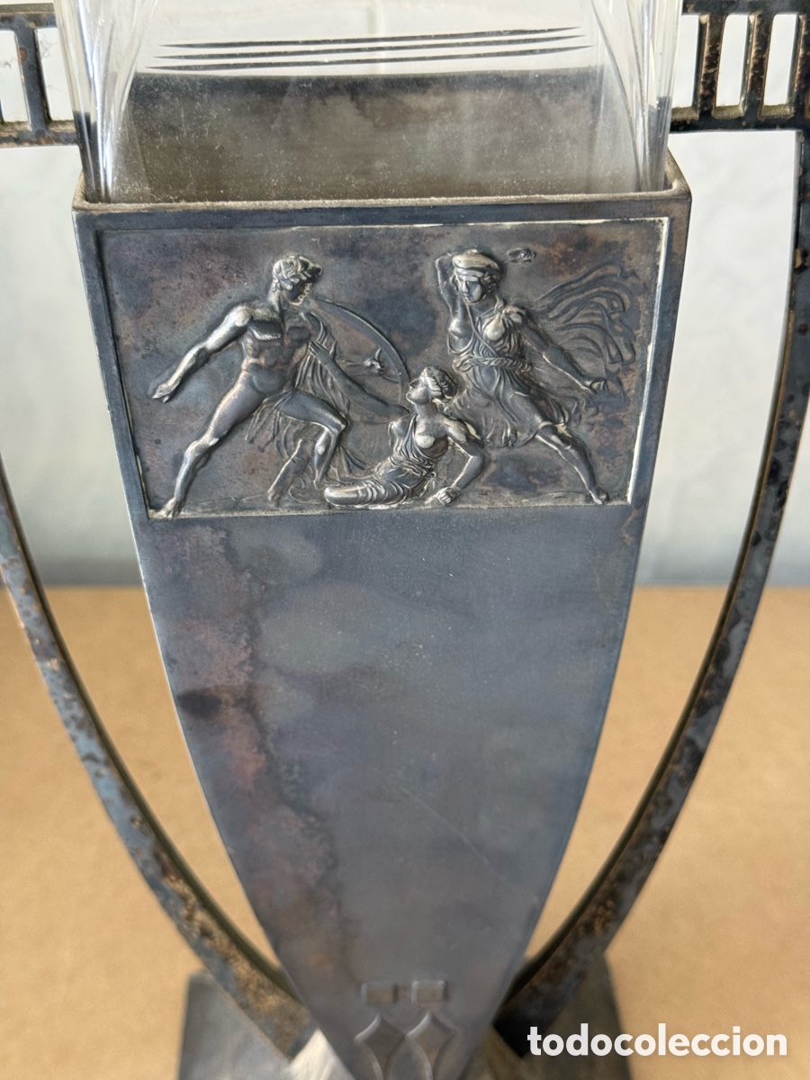 Antig&uuml;edades: Magn&iacute;fico centro de mesa art d&eacute;co - Foto 2