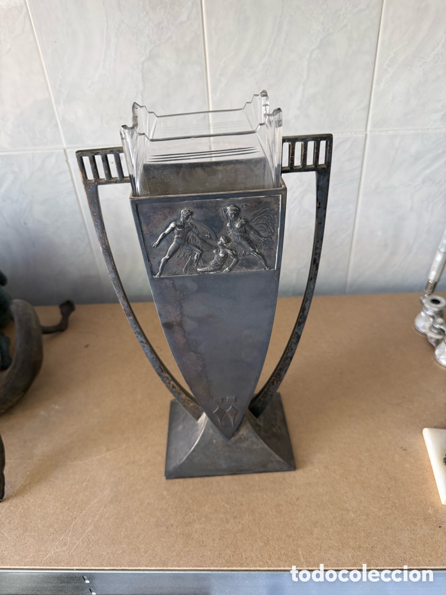 Antig&uuml;edades: Magn&iacute;fico centro de mesa art d&eacute;co