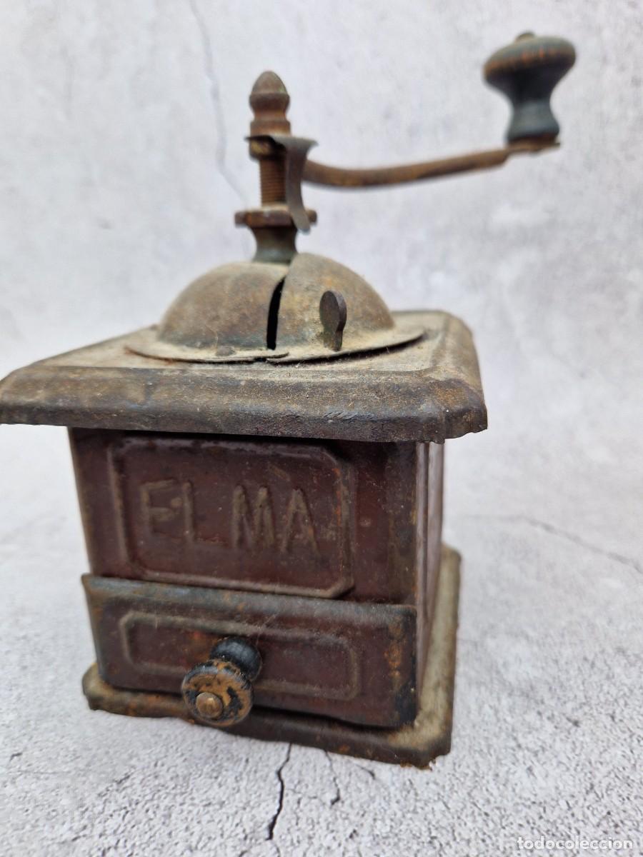 Antig&uuml;edades: Antiguo Molinillo de Caf&eacute; ELMA &ndash; Met&aacute;lico &ndash; A&ntilde;os 50/60 &ndash; Espa&ntilde;a