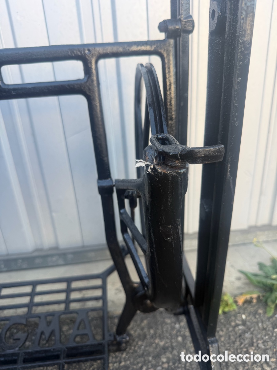 Antig&uuml;edades: Base antigua SIGMA para mesa de coser - Foto 3