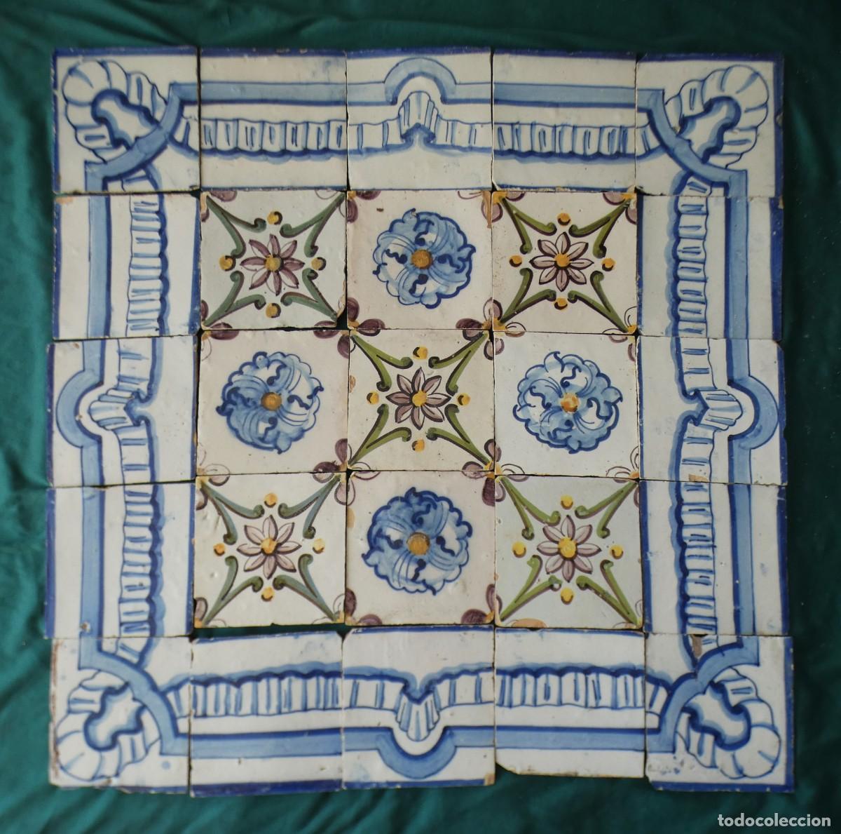 Antig&uuml;edades: Azulejo, Azulejos Portugal siglo 19