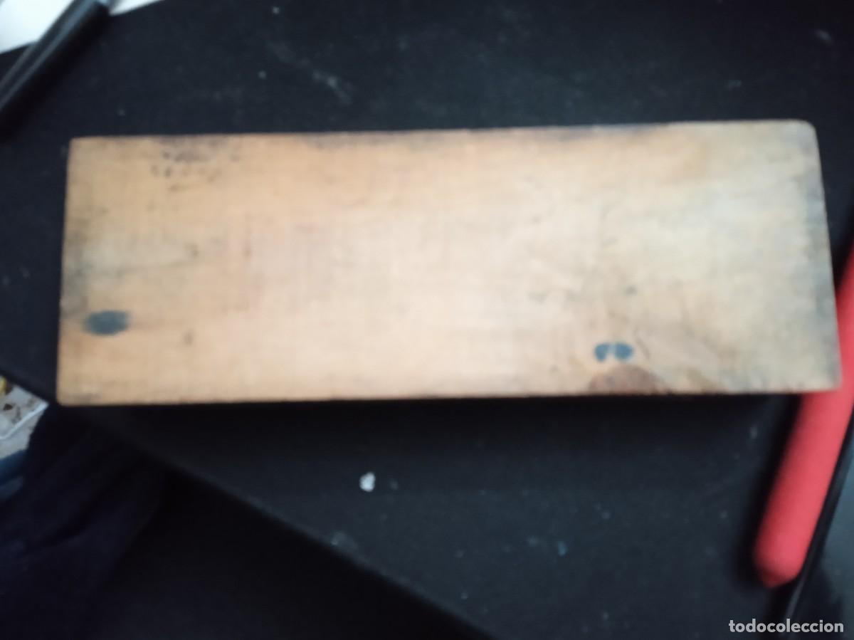 Antig&uuml;edades: Plumier de Madera Antiguo - Foto 2