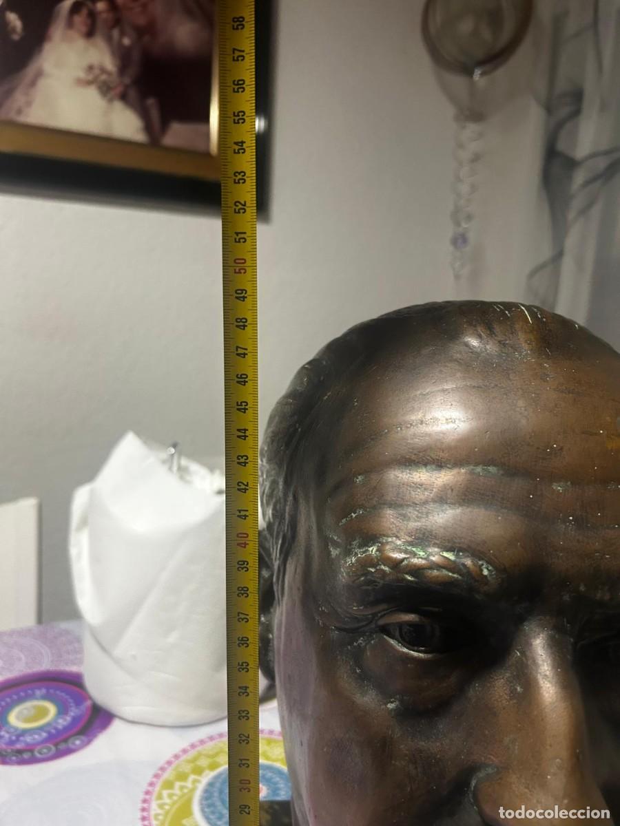 Antig&uuml;edades: Estatua franco de bronce