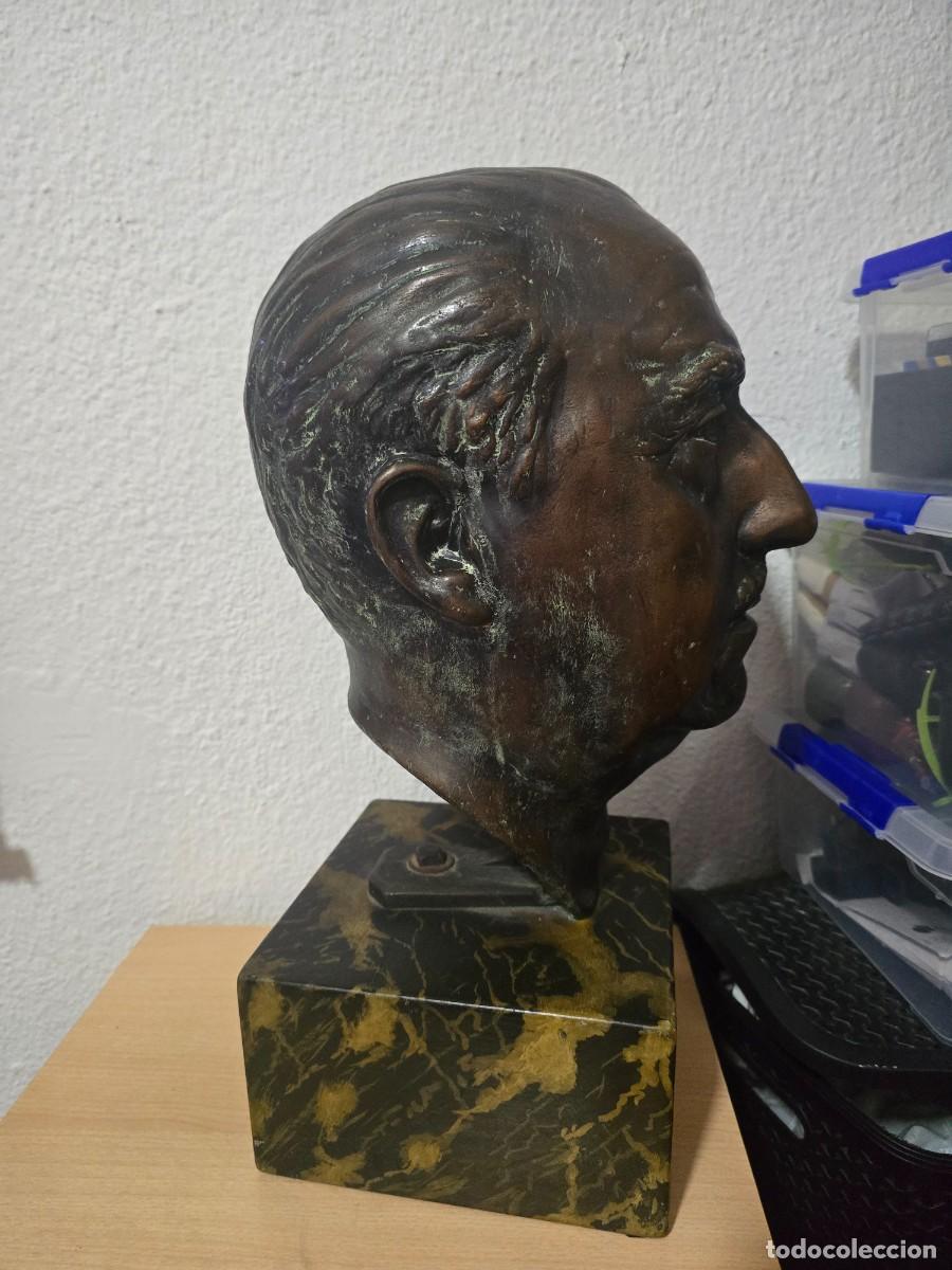 Antig&uuml;edades: Estatua franco de bronce - Foto 3