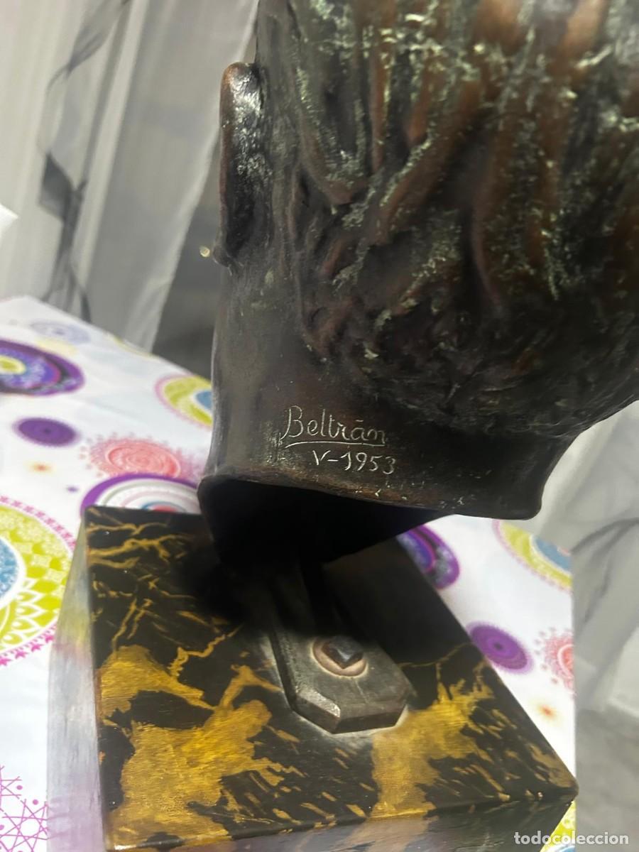 Antig&uuml;edades: Estatua franco de bronce - Foto 4