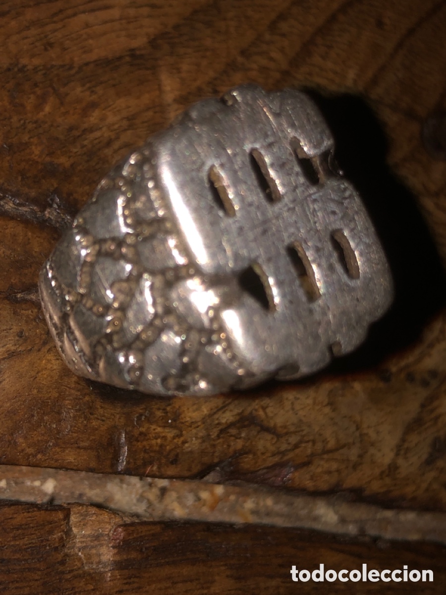 Antig&uuml;edades: Anillo plata tama&ntilde;o grande - Foto 2