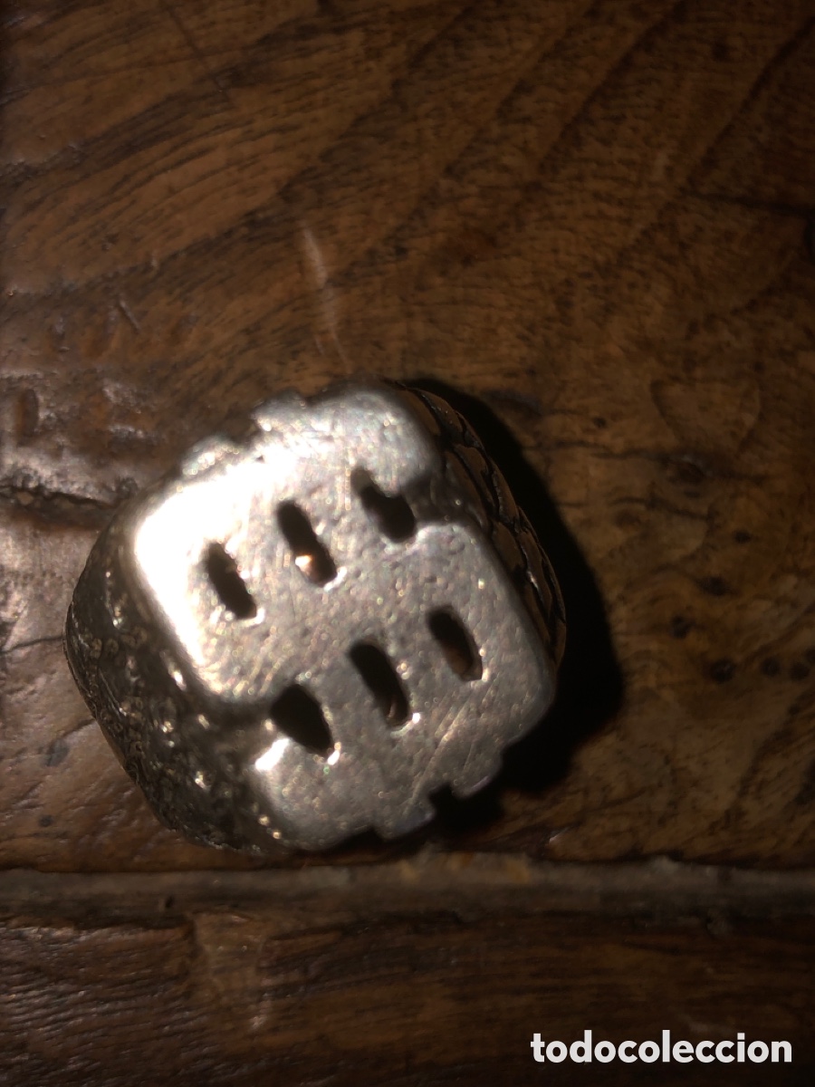 Antig&uuml;edades: Anillo plata tama&ntilde;o grande