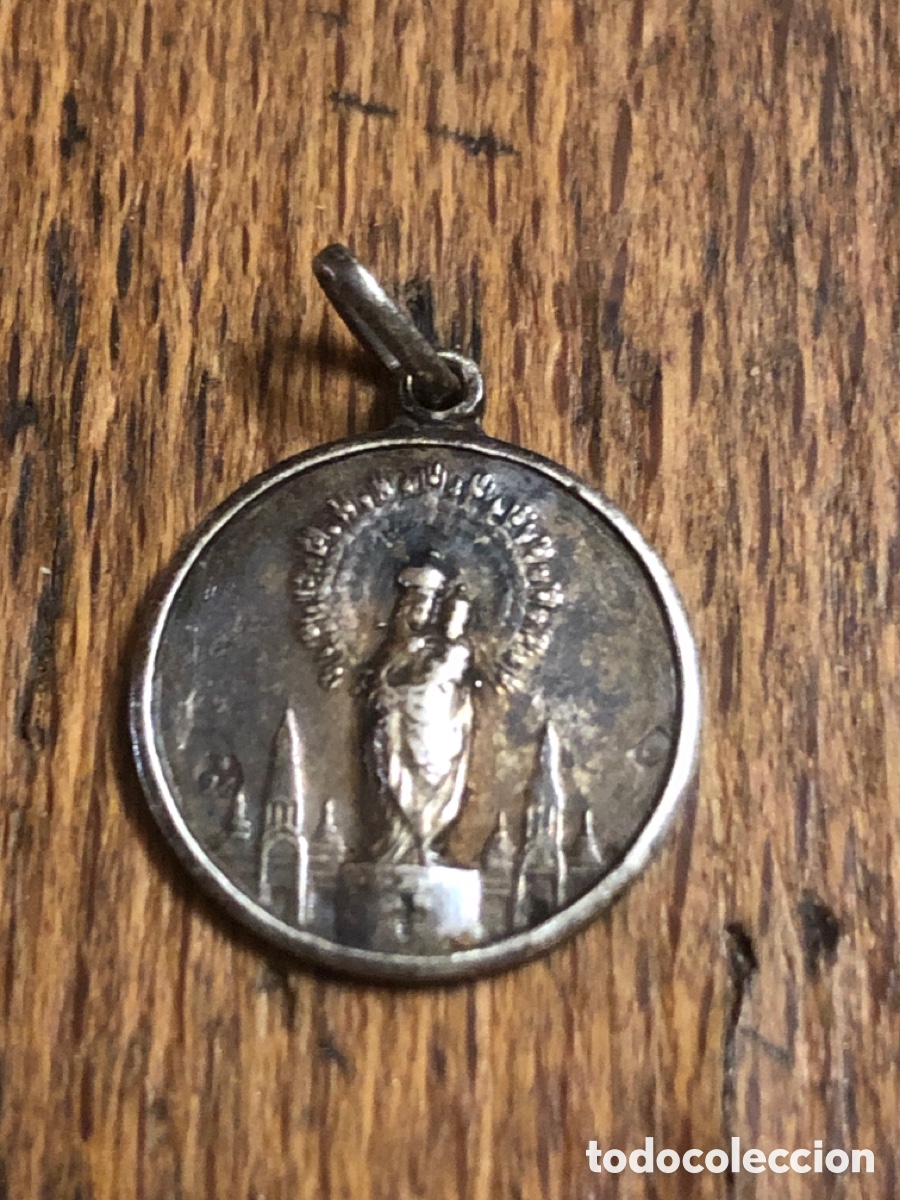 Antig&uuml;edades: Medalla religiosa antiguas plata - Foto 7