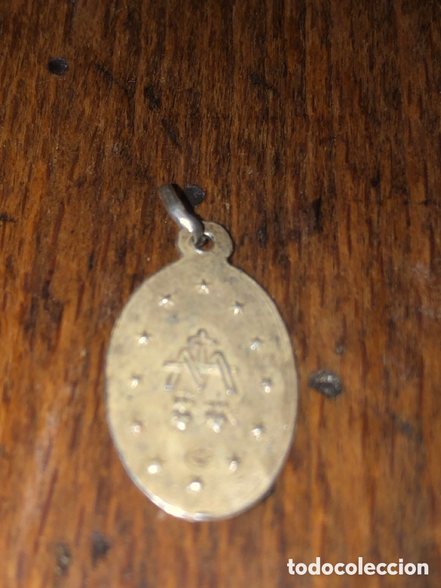 Antig&uuml;edades: Medalla religiosa antiguas plata - Foto 10