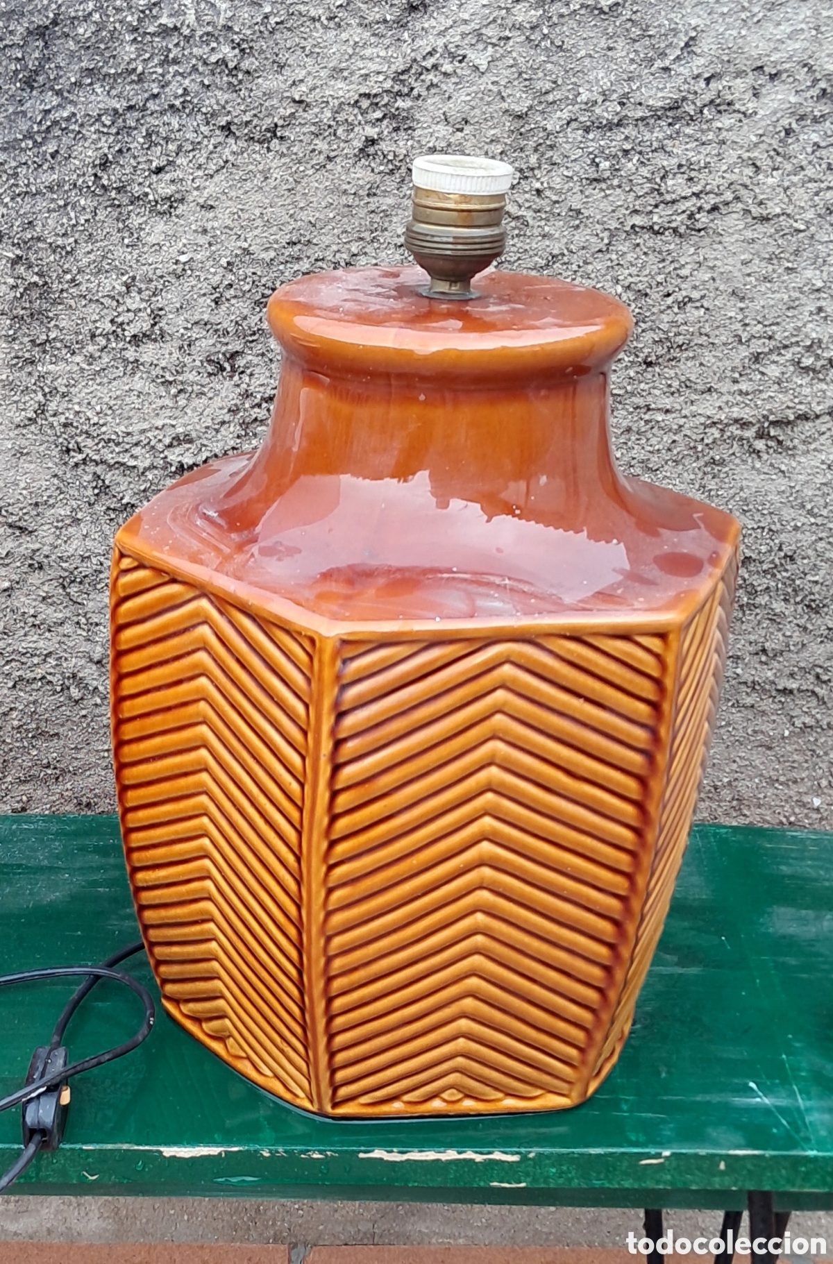 Antig&uuml;edades: L&aacute;mpara vintage a&ntilde;os 70 80