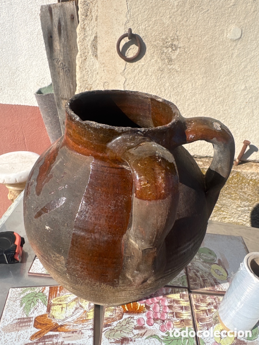 Antig&uuml;edades: Esplendido y antiguo puchero atribuido a los olleros de Castellar de Santiago
