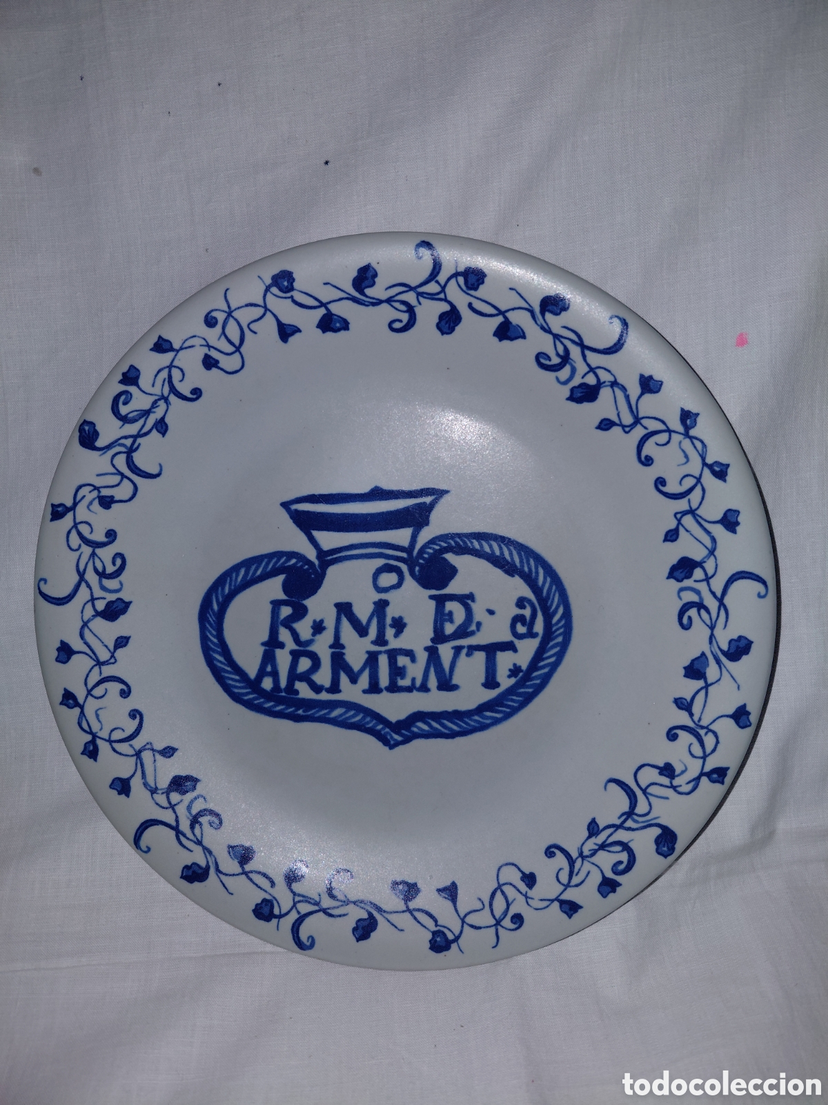 Antig&uuml;edades: PONTESA PLATO COLABORACION RECONSTRUCCION DEL REAL MONASTERIO DE ARMENTEIRA