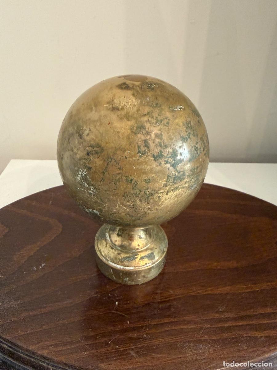 Antig&uuml;edades: BOLA LAT&Oacute;N FINAL PASAMANOS - Foto 3